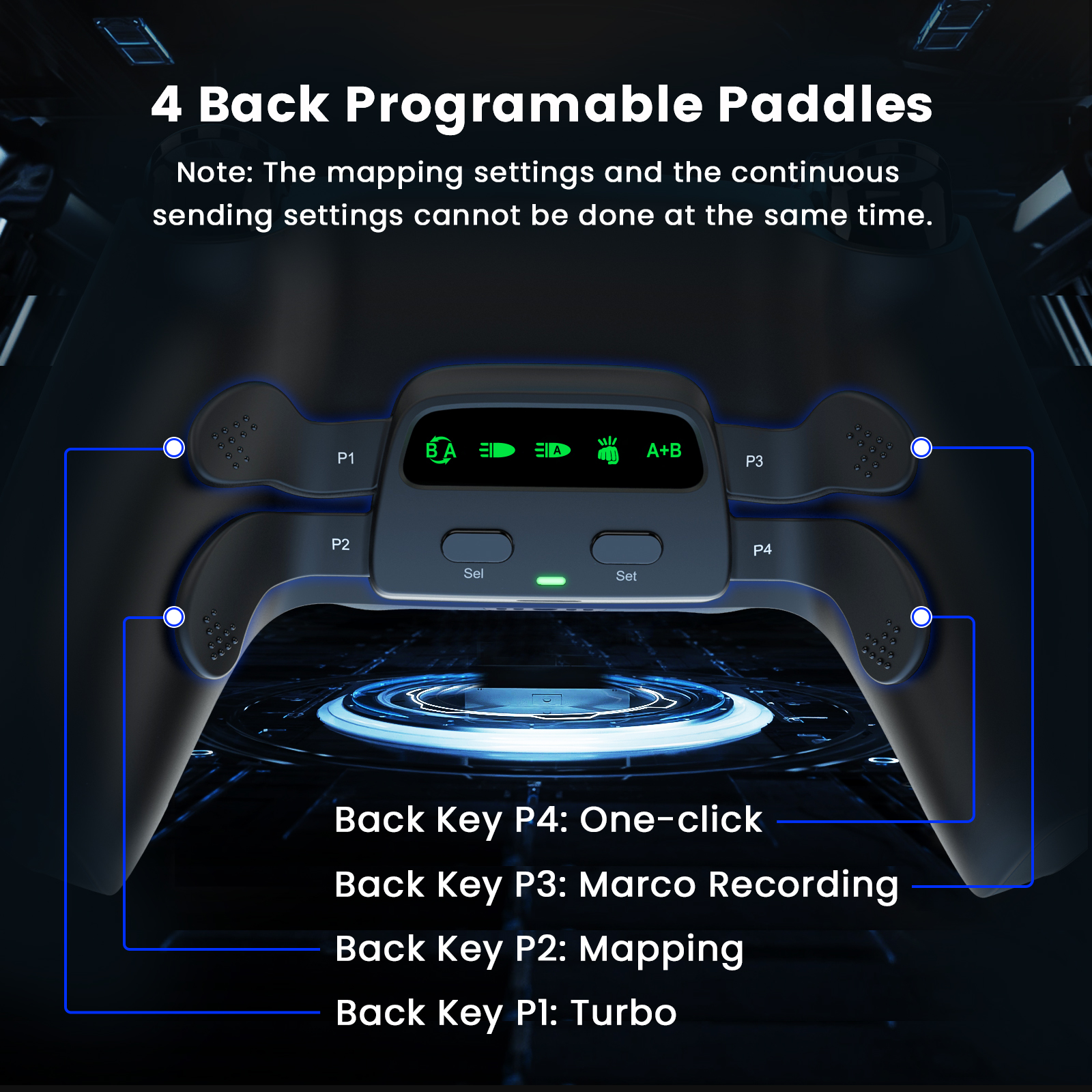 CF-M502 PS5 Elite 4-Back Keys