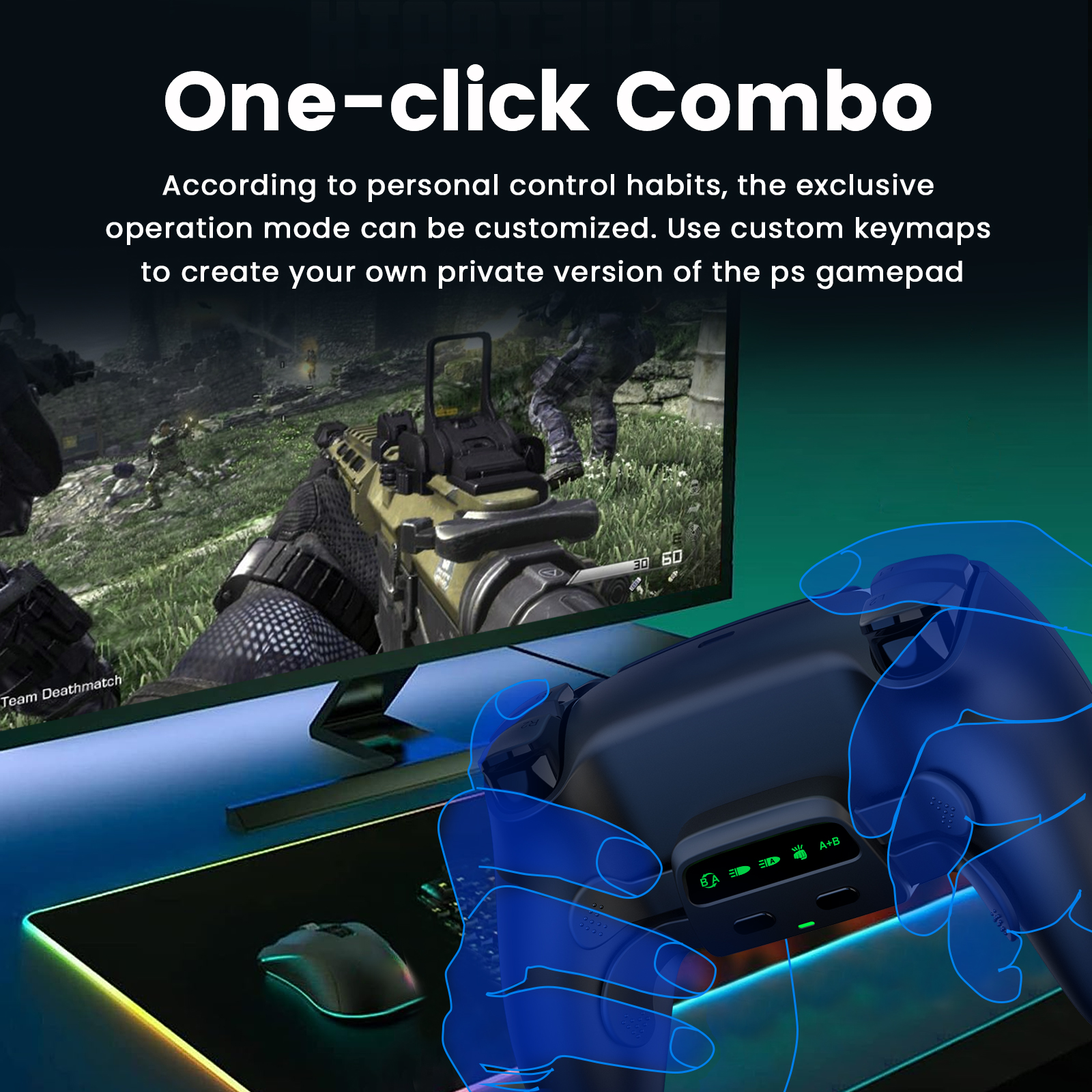 CF-M502 PS5 Elite 4-Back Keys